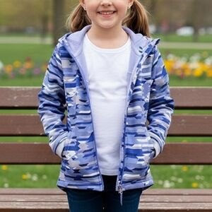 NWOT- Paradox- Water Resistant Premium Fabric Periwinkle Lightweight Jacket